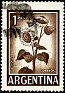 Argentina 1961 Sunflower 1 Peso Castaño Scott 690 A278. Subida por SONYSAR